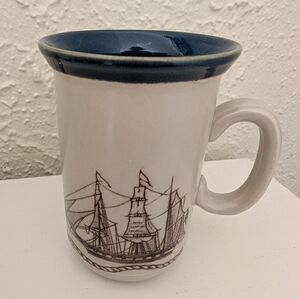 Vintage Churchill England Nautical Mug-The Barque Jane Blair